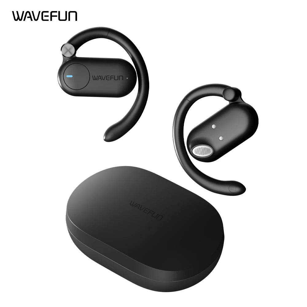 Wavefun Sense Open Ear Headphones Bluetooth Earphone with Microphone