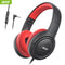 Acer Kids Headphones Wired for School 85/94dB Volume Limiter Foldable Headset