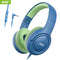 Acer Kids Headphones Wired for School 85/94dB Volume Limiter Foldable Headset