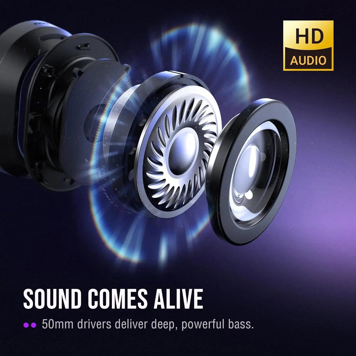 USB Gaming Headset with 7.1 Surround Sound, RGB Lights, Noise-Canceling Mic