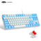 MageGee 75% Mechanical Gaming Keyboard, Blue Switch, LED Blue Backlit